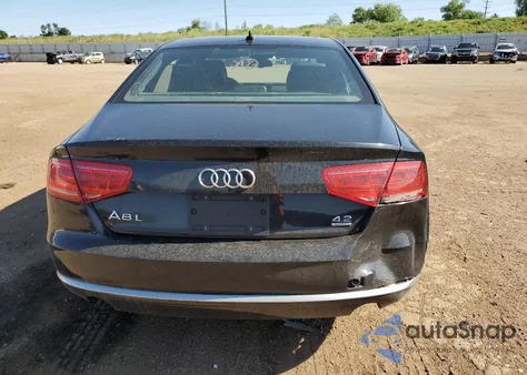 2012 Audi A8 L Quattro from USA, damaged, VIN WAURVAFDXCN017238